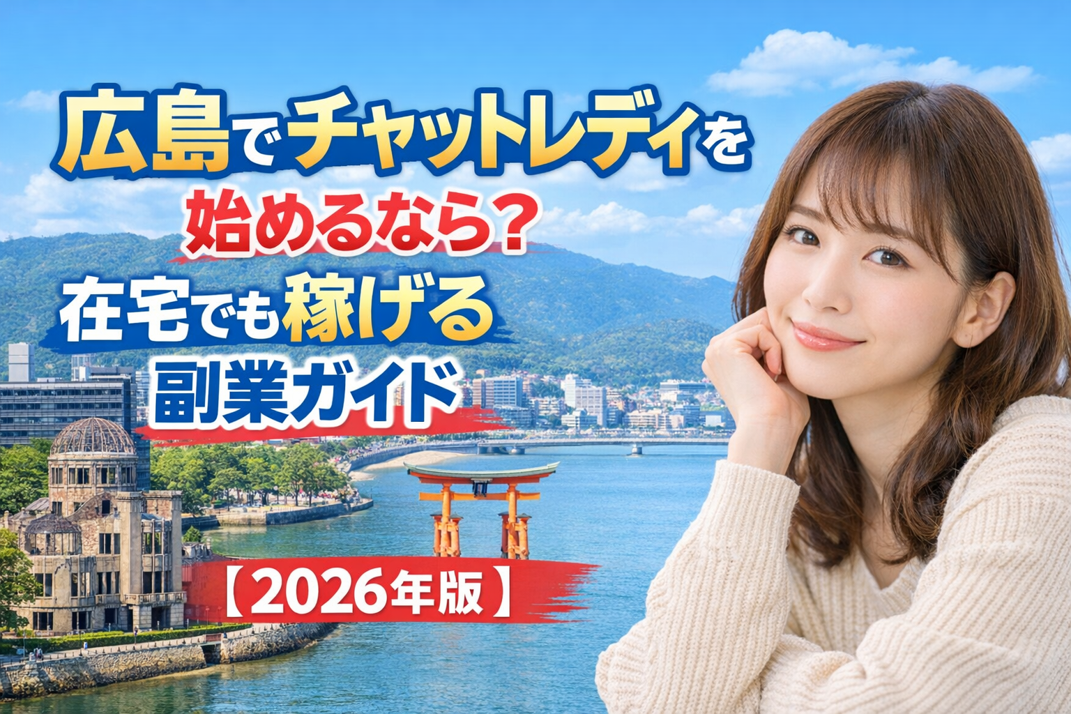 広島でチャットレディを始めるなら？在宅でも稼げる副業ガイド